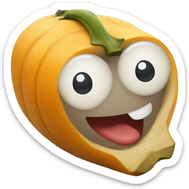 butternut squash sticker