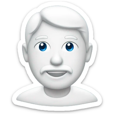 just a simple plaintext of "Take Care" in white on blue background  sticker