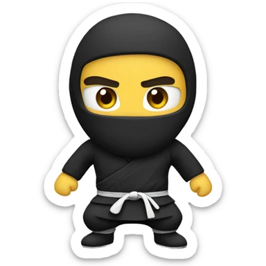 ninja sensei sticker