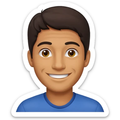 brazilian man sticker