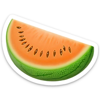 musk melon sticker