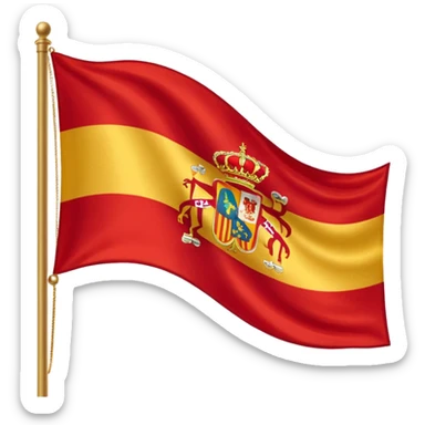 bandera imperio español sticker
