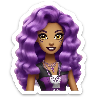 Clawdeen Wolf Monster high sticker
