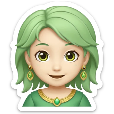 i want to create an emoji of paisa from league of legends with the chibi style sticker