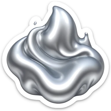 molten aluminum liquid sticker