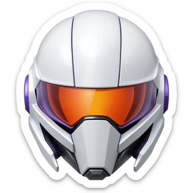 Evangelion helmet sticker