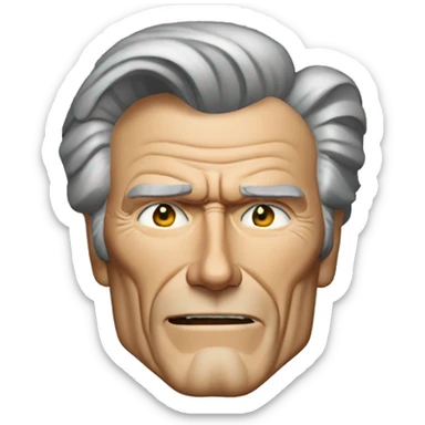 Clint Eastwood sticker