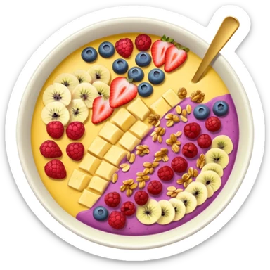 smoothie bowl  sticker