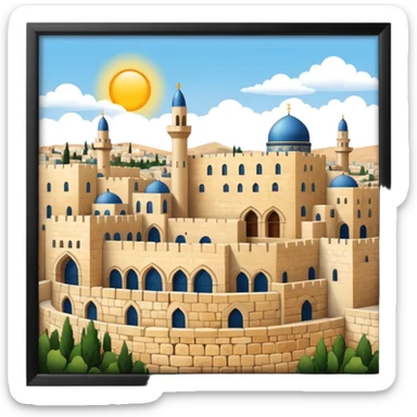 Jerusalem  sticker