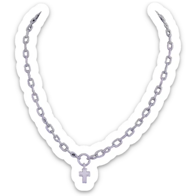 Prada chain jewelry sticker