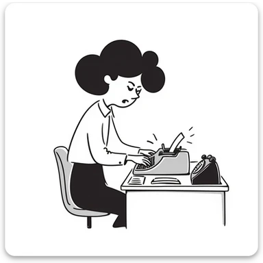 Business secretary is angry sticker