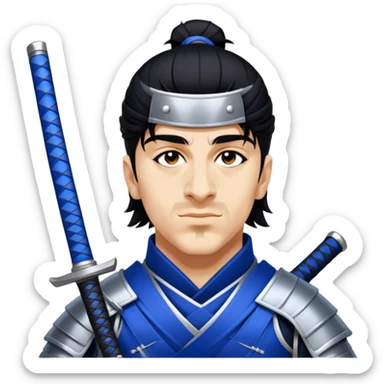 Steadfast Samurai sticker