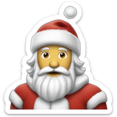 antman santa sticker