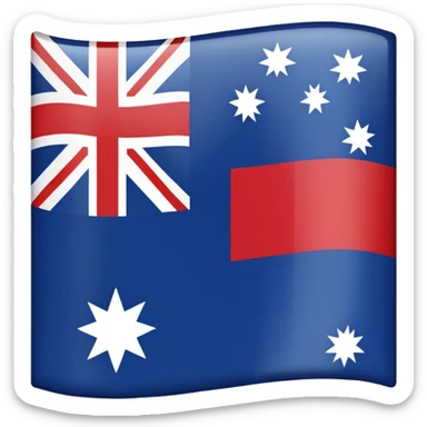 Australia flag sticker