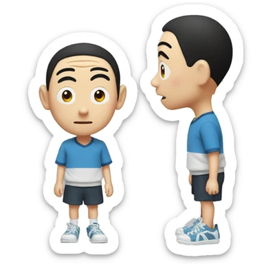 Shin chan sticker