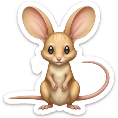 Long-eared jerboa sticker