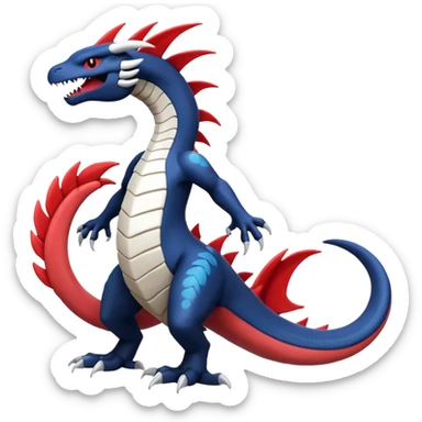 Yveltal-Lugia-Salandit-Fakémon-hybrid-creature (full body)  sticker