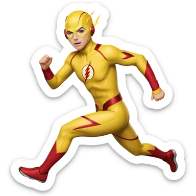 reverse flash sticker