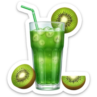 Kiwi soda sticker