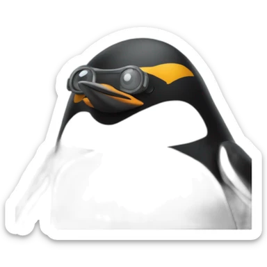 great job penguin sticker