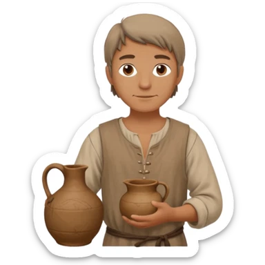 egipt peasant sticker