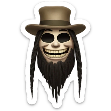 The Fiend Bray Wyatt sticker