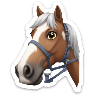 hubby horse sticker