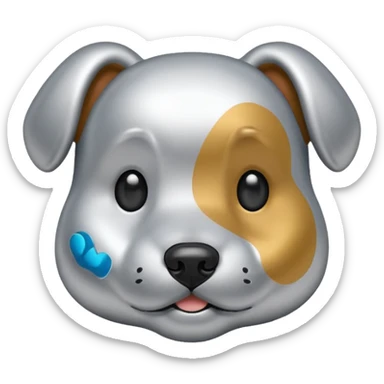 i want a die dog sticker