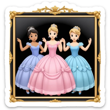 bridgerton ball sticker