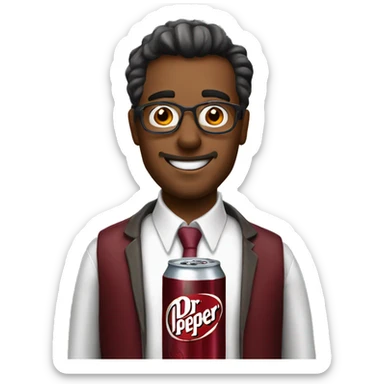 Dr. Pepper Can sticker