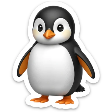 Cute pinguin
 sticker