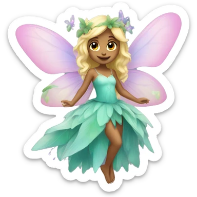 Pretty fairy  sticker