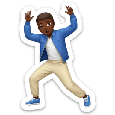 Crackhead doing the whip and nae nae sticker