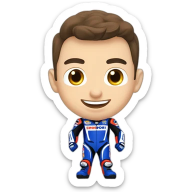 Jorge Lorenzo MotoGP sticker