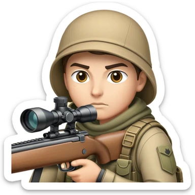 Army sniper  sticker