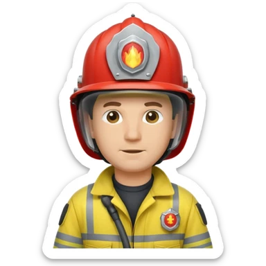 fireman sticker
