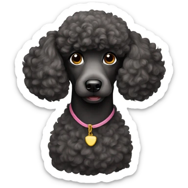 poodle sticker