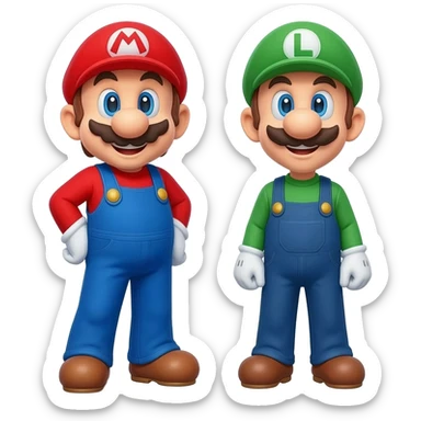 Super mario bros sticker