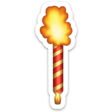 firecracker sticker