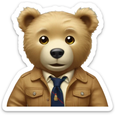Ralph Lauren bear sticker