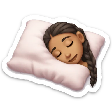 Ariana Grande sleeping sticker