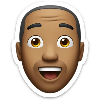 pop smoke happy surprised sticker