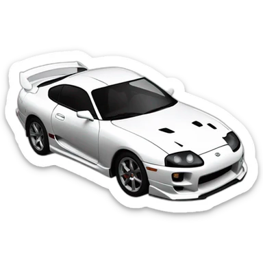 Toyota supra mk4 fast n furious sticker