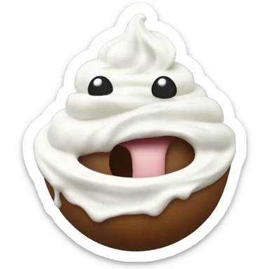 arandanos con yogurt sticker