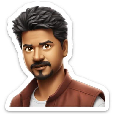 Vijay thalapathy sticker
