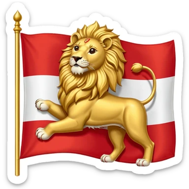 پرچم شیر و خورشید ایرانان sticker