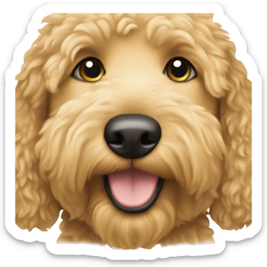 Golden Doodle sticker