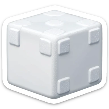 sugar cube sticker