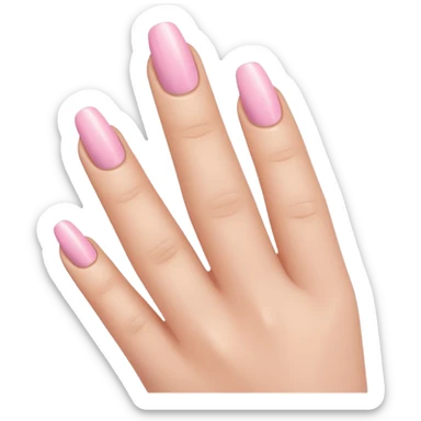 light pink nail polish




 sticker