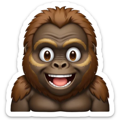 Can you make a gorilla tag emoji sticker